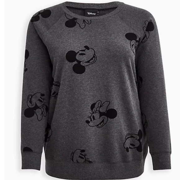 Torrid Disney Mickey and Minnie Sweatshirt Sz 6X - Picture 3 of 6